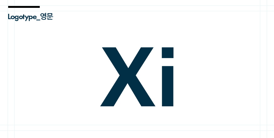 Xi Logotype 영문